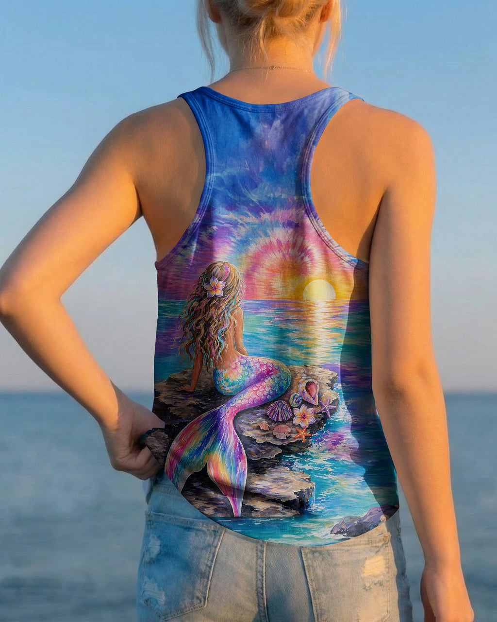 SHE IS A MERMAID ALL OVER PRINT - TLTW0405261