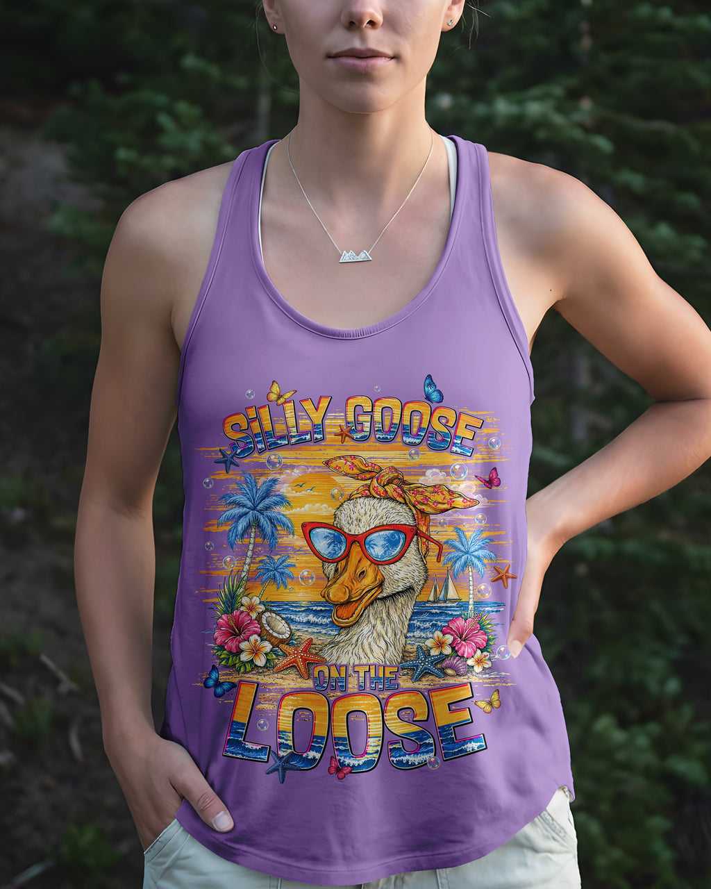 SILLY GOOSE ON THE LOOSE ALL OVER PRINT - TLNT0406262