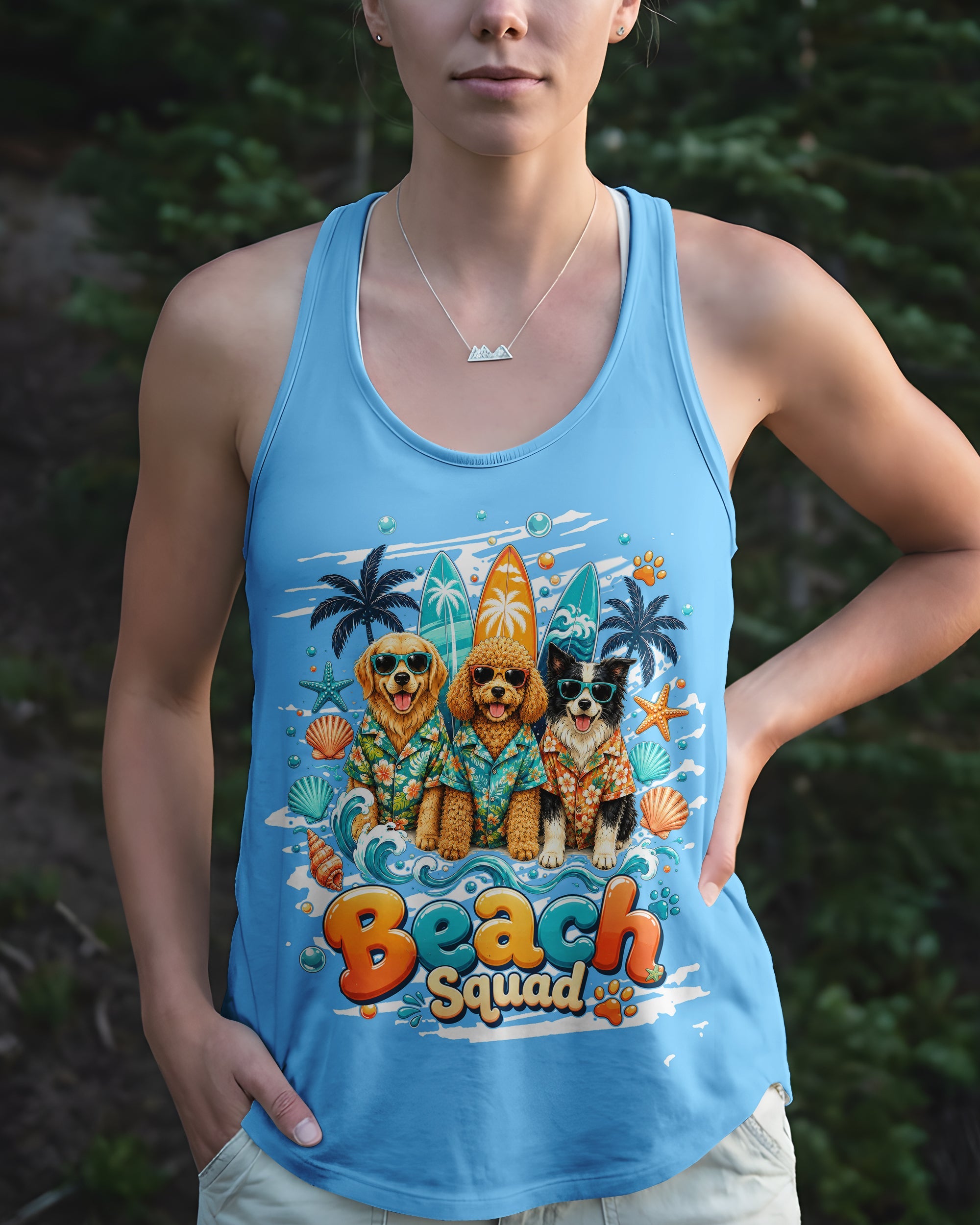 BEACH SQUAD DOG ALL OVER PRINT - TLTW0906263