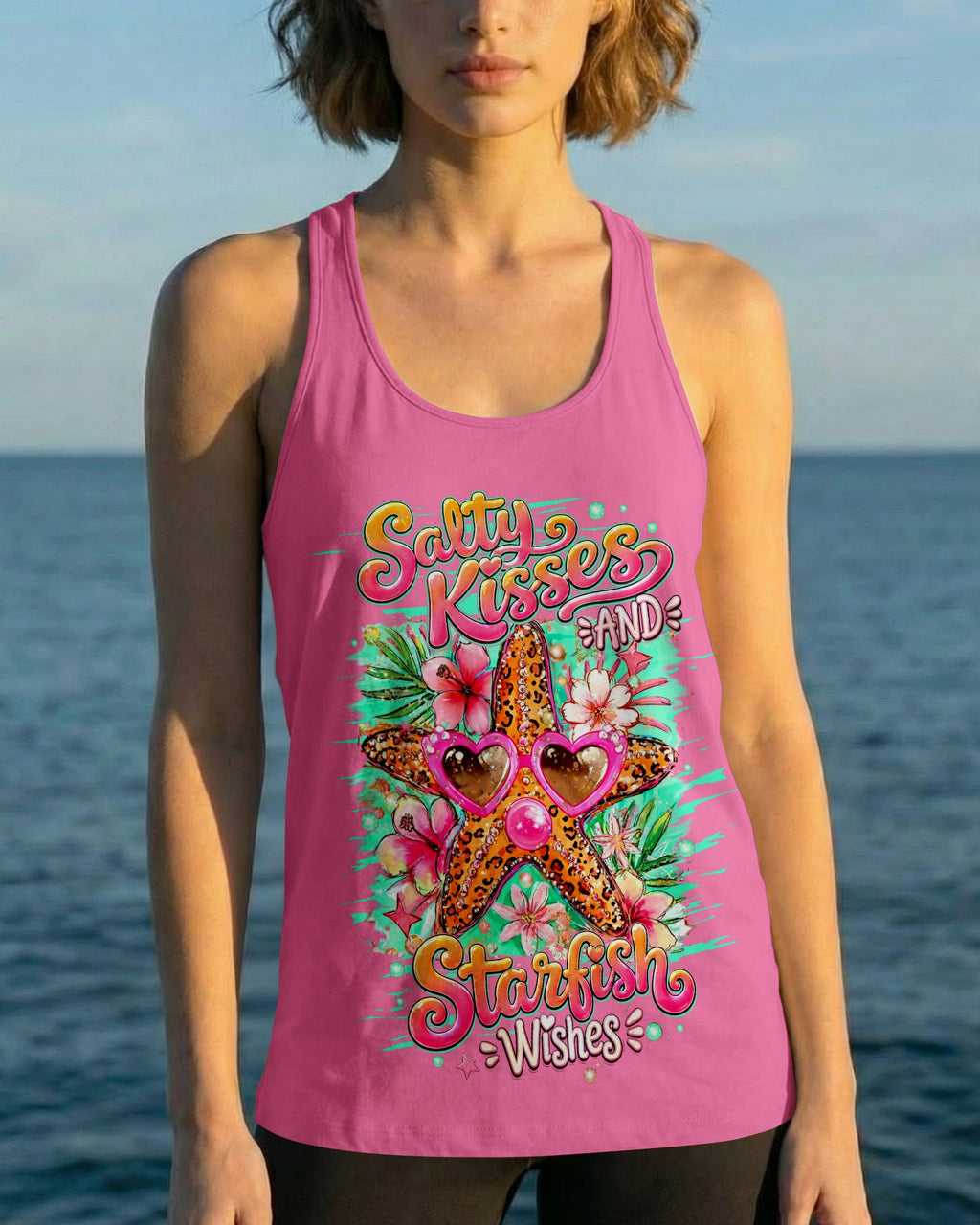 SALTY KISSES AND STARFISH WISHES ALL OVER PRINT - TLTW2605261