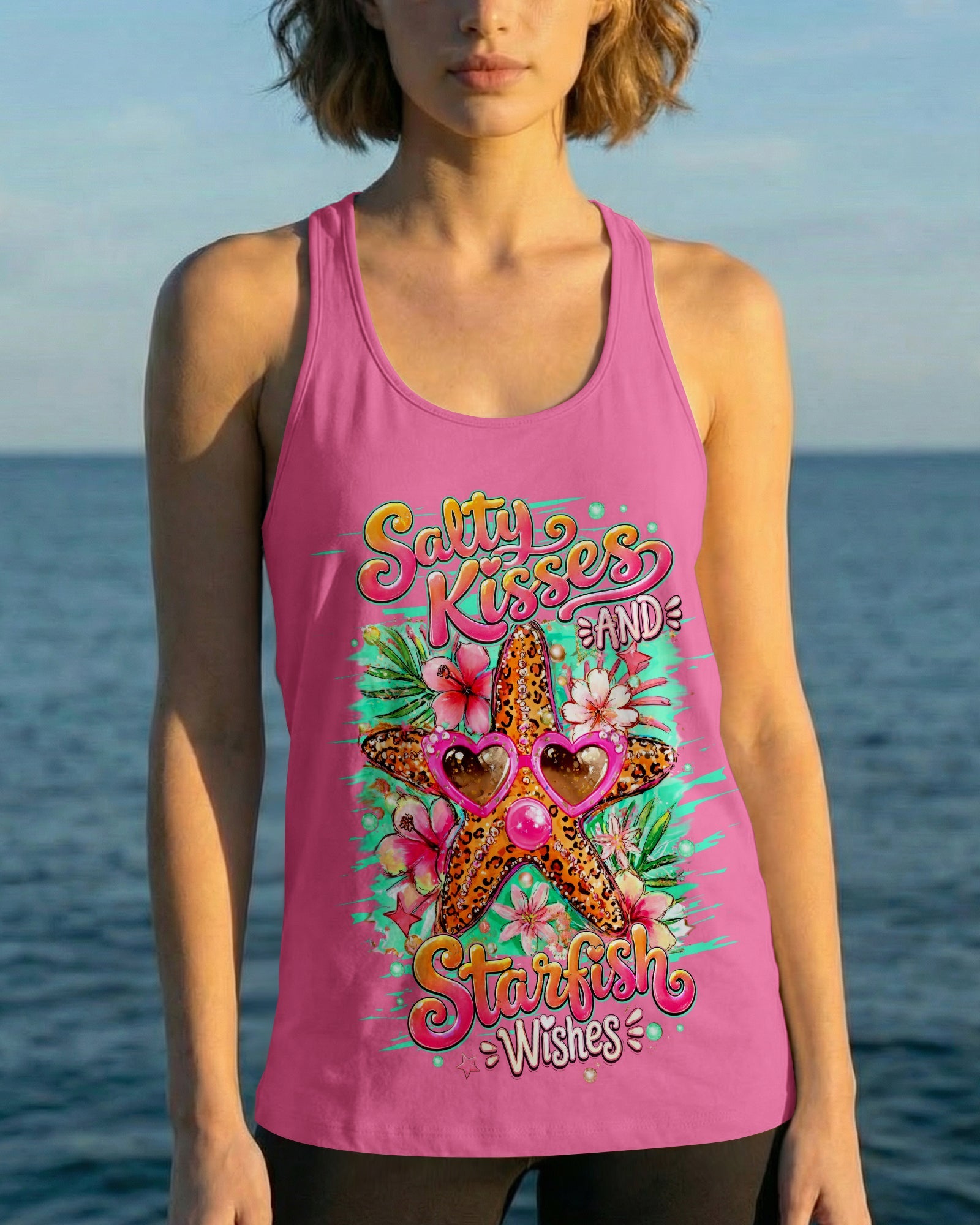 SALTY KISSES AND STARFISH WISHES ALL OVER PRINT - TLTW2605261