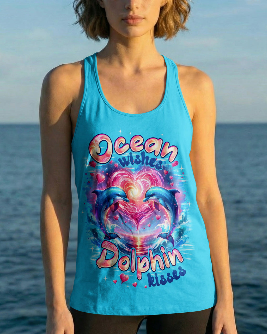 OCEAN WISHES DOLPHIN KISSES ALL OVER PRINT - TYPQ1605262
