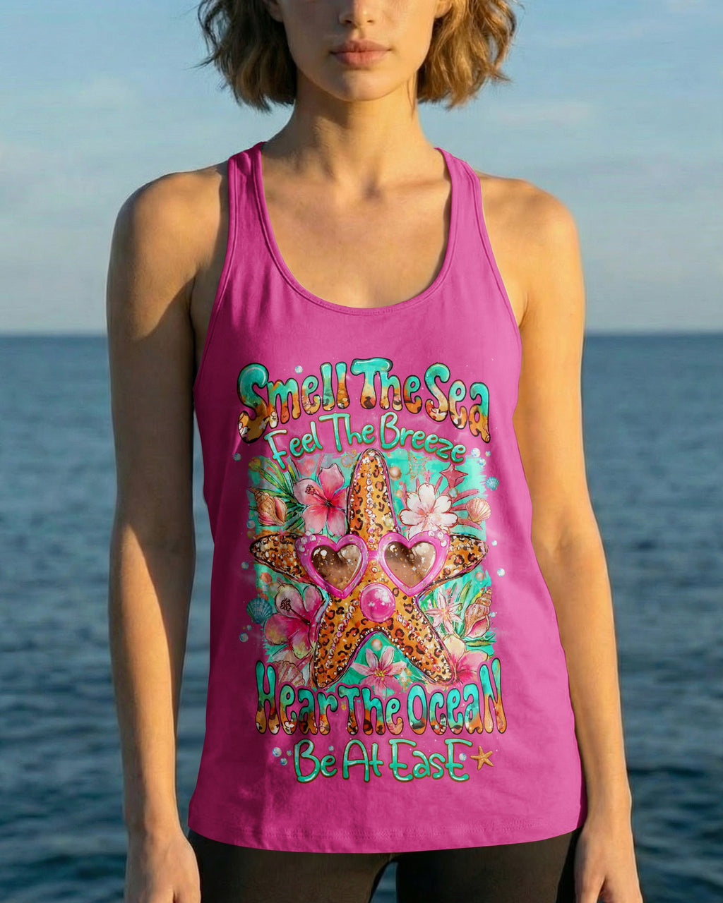 SMELL THE SEA STARFISH ALL OVER PRINT - TYQY0807262
