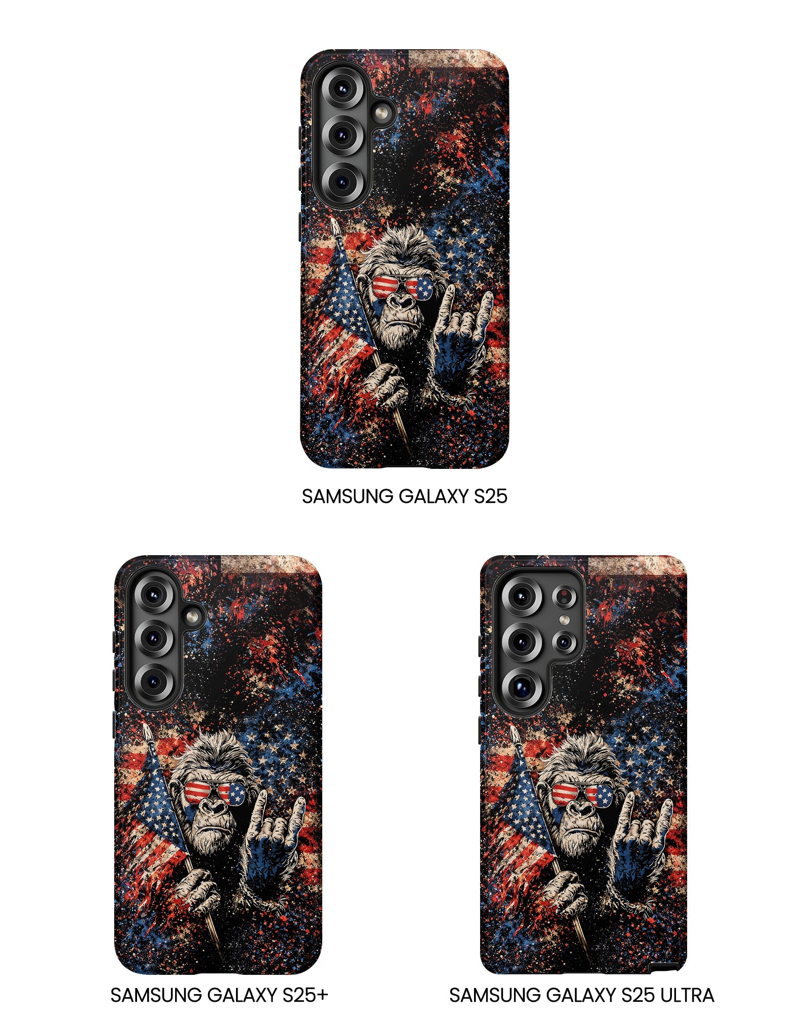 BIGFOOT GRUNGE STARS AND STRIPES  PHONE CASE  - TLHG0805265