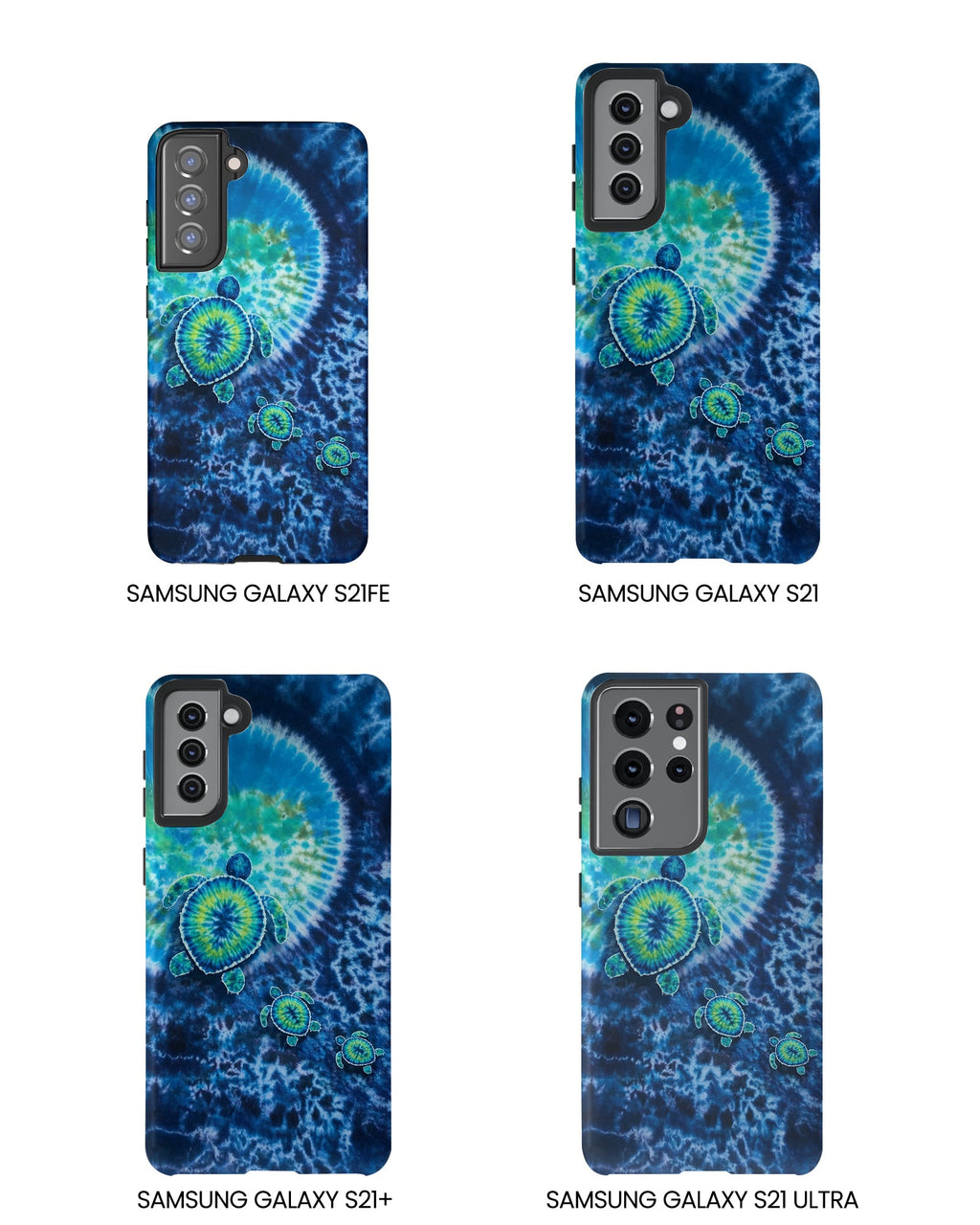 SEA TURTLE BLUE OCEAN SWIRL PHONE CASE  - TLNO1304265