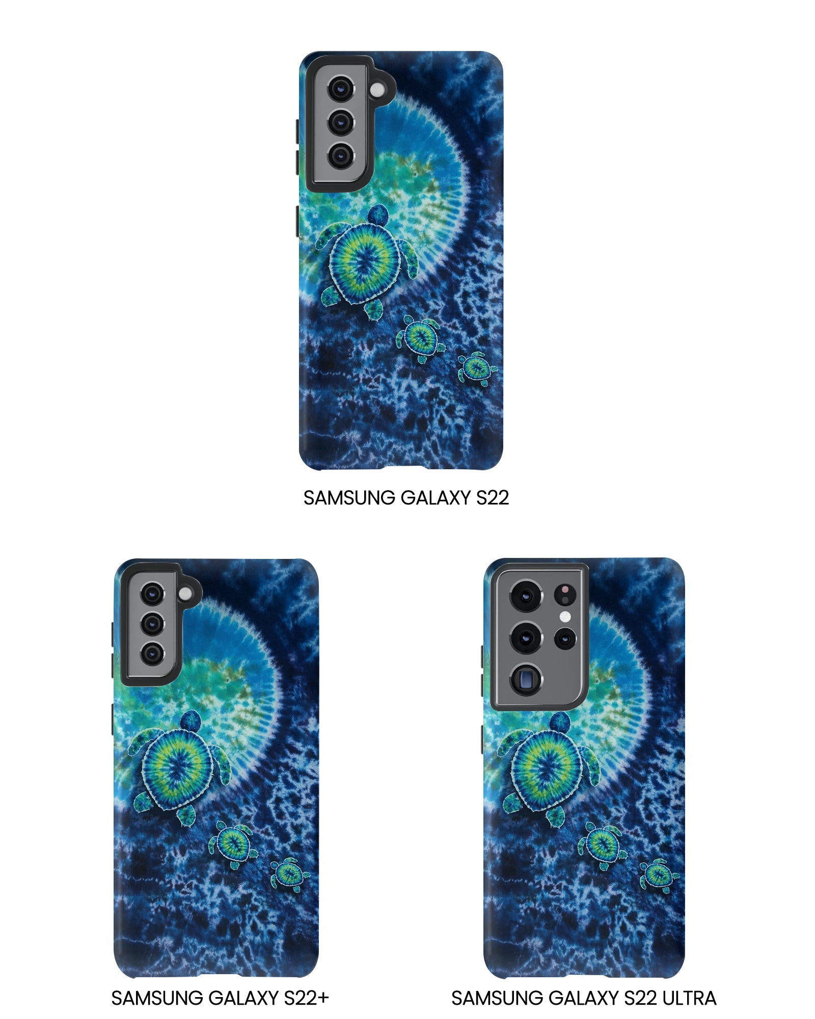 SEA TURTLE BLUE OCEAN SWIRL PHONE CASE  - TLNO1304265