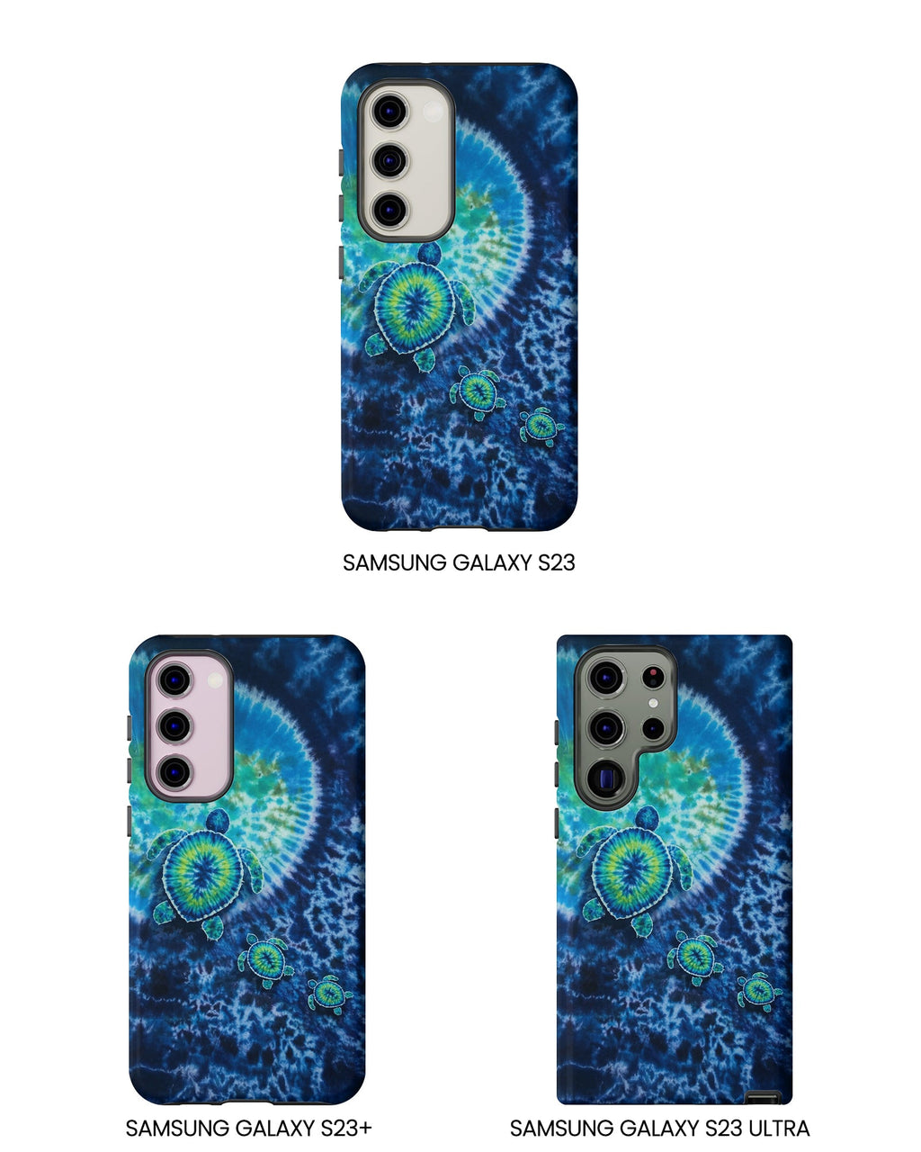 SEA TURTLE BLUE OCEAN SWIRL PHONE CASE  - TLNO1304265
