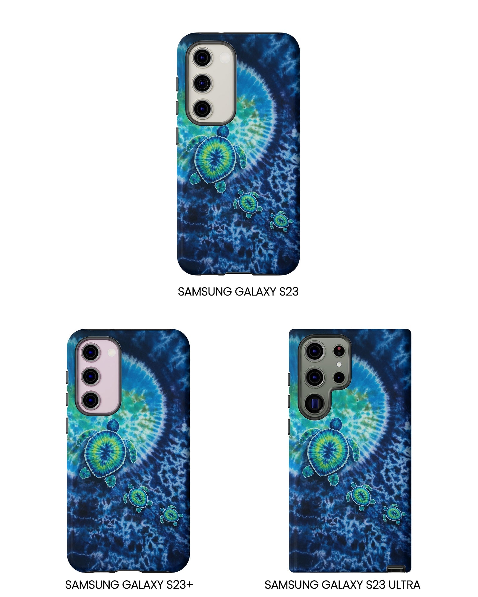 SEA TURTLE BLUE OCEAN SWIRL PHONE CASE  - TLNO1304265