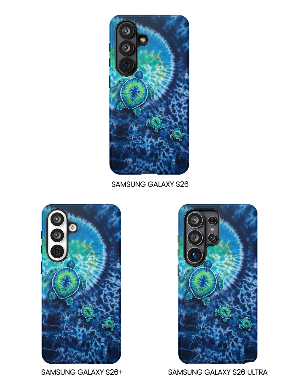SEA TURTLE BLUE OCEAN SWIRL PHONE CASE  - TLNO1304265