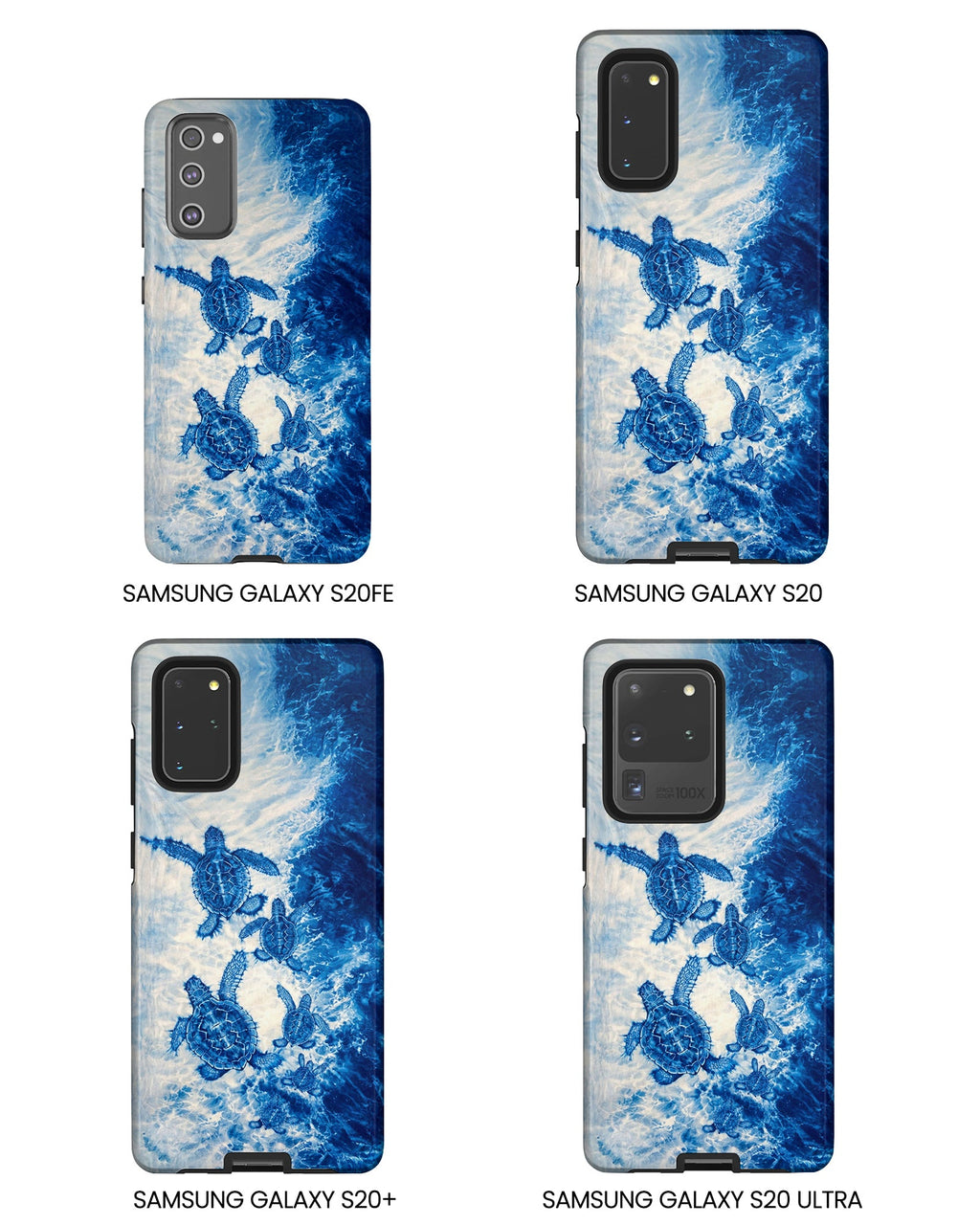SEA TURTLE FAMILY WAVES PHONE CASE  - TLTW1704264