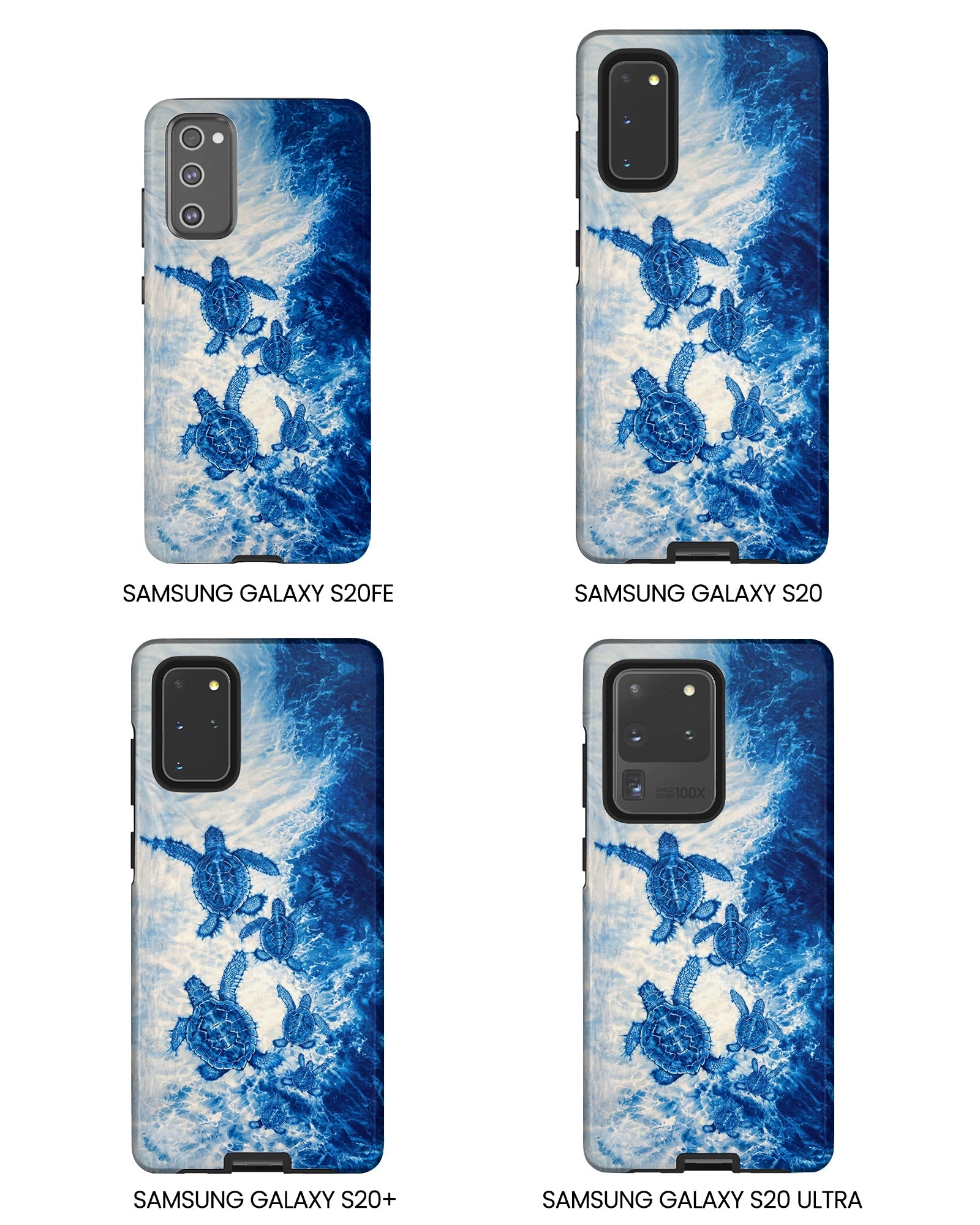 SEA TURTLE FAMILY WAVES PHONE CASE  - TLTW1704264