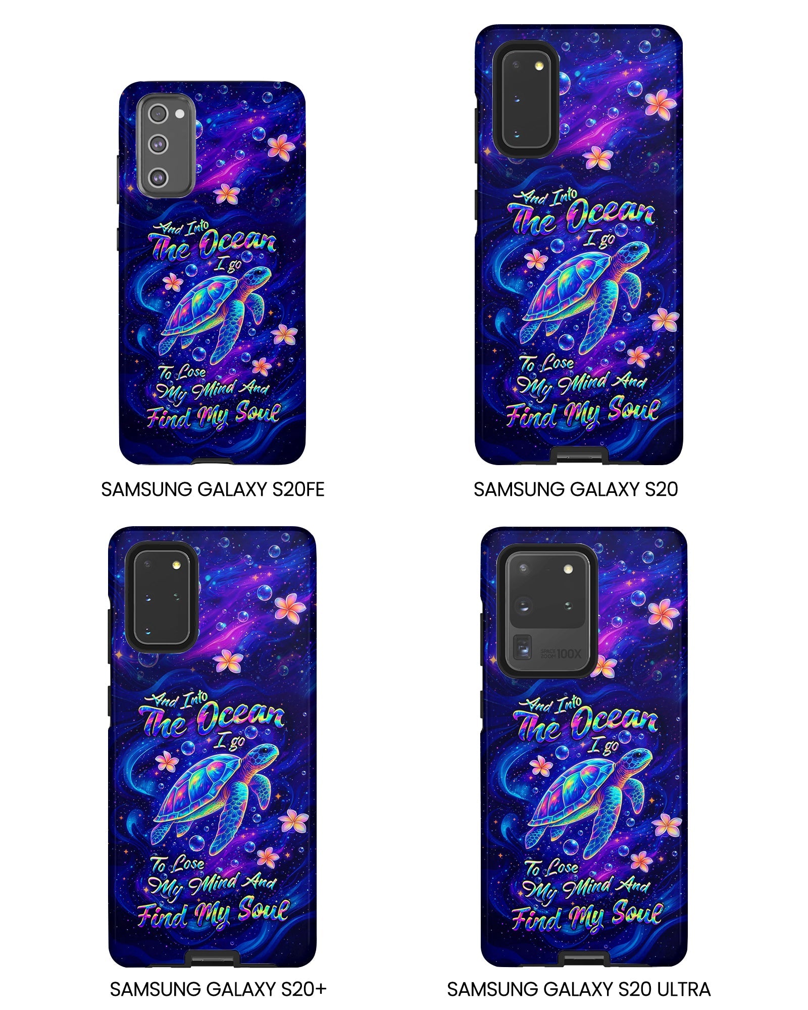 AND INTO THE OCEAN I GO TURTLE PHONE CASE  - TLHG1504262