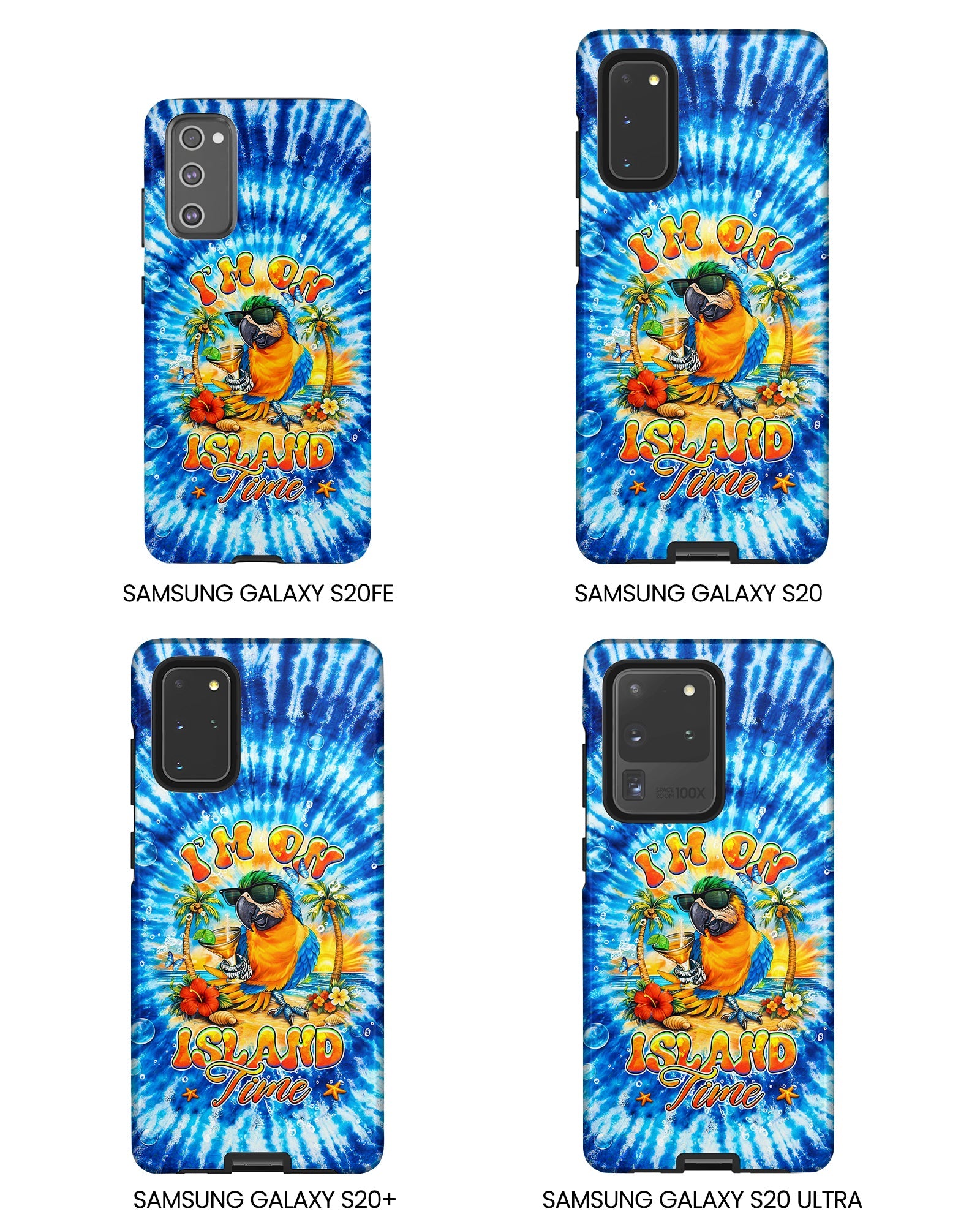 I'M ON ISLAND TIME PARROT  PHONE CASE  - TLHG1604261