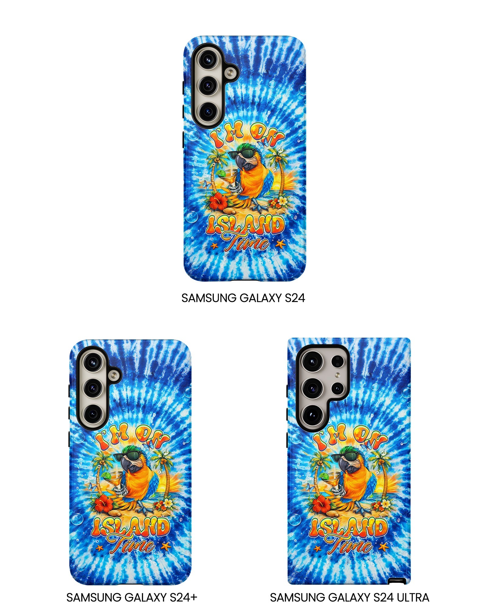 I'M ON ISLAND TIME PARROT  PHONE CASE  - TLHG1604261