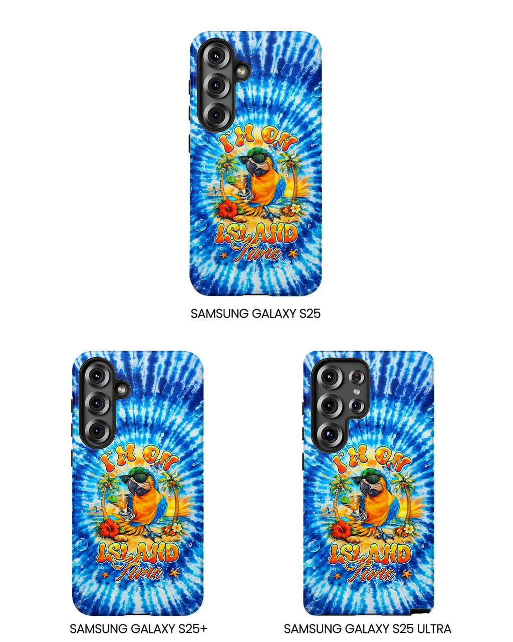 I'M ON ISLAND TIME PARROT  PHONE CASE  - TLHG1604261