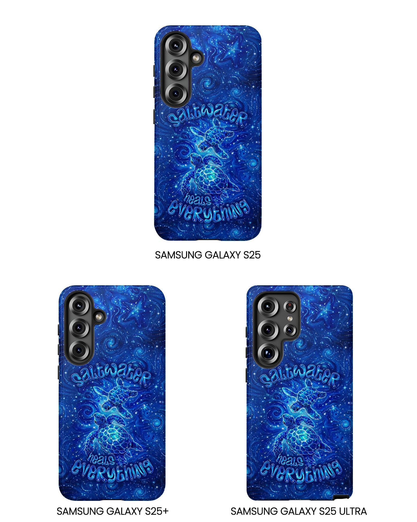 SALTWATER HEALS EVERYTHING TURTLE PHONE CASE  - TLNO2304261