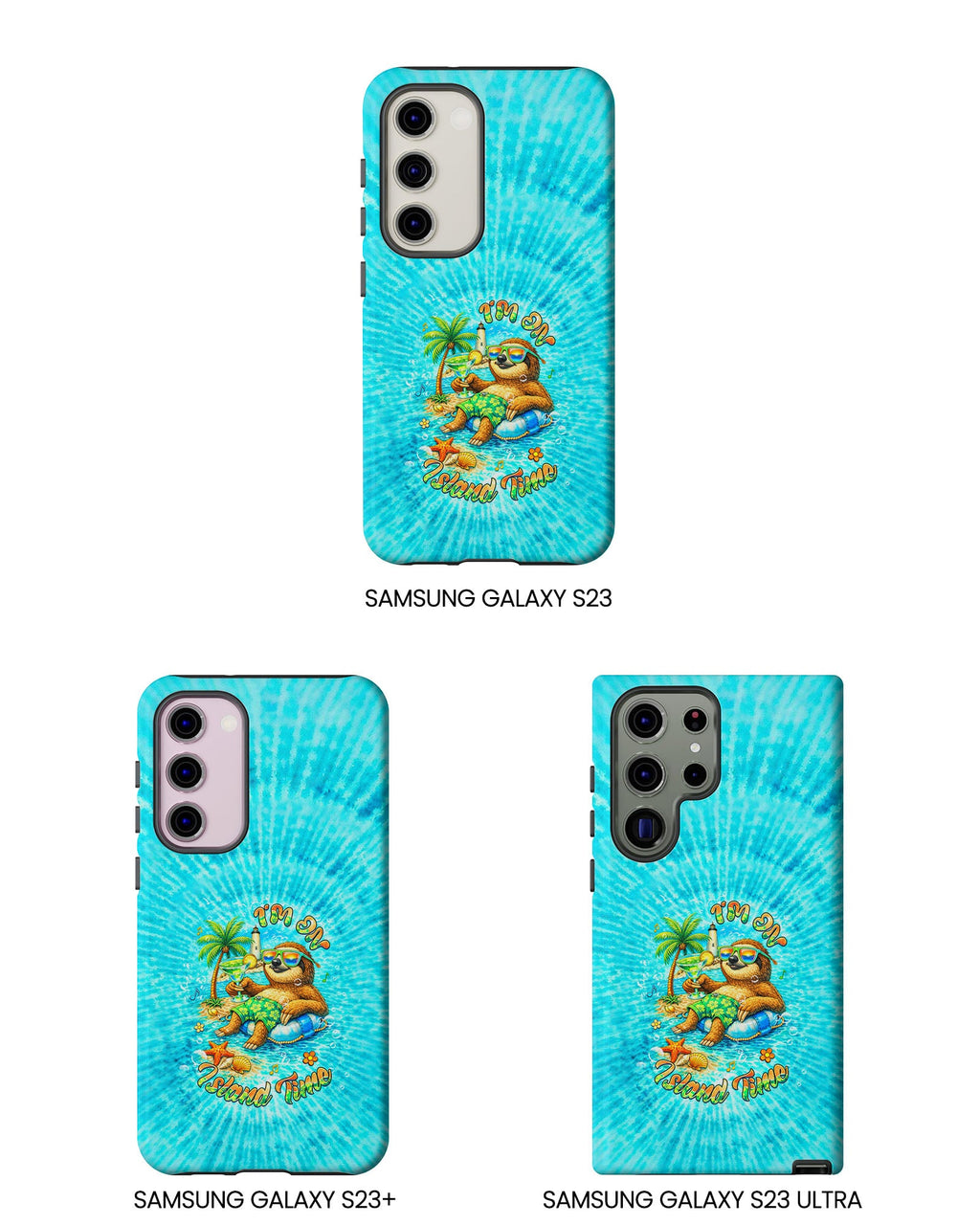 I'M ON ISLAND TIME SLOTH   PHONE CASE  - TLHG1205264