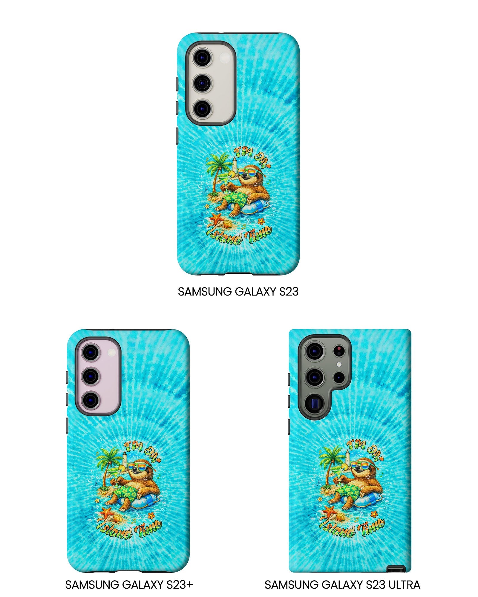 I'M ON ISLAND TIME SLOTH   PHONE CASE  - TLHG1205264