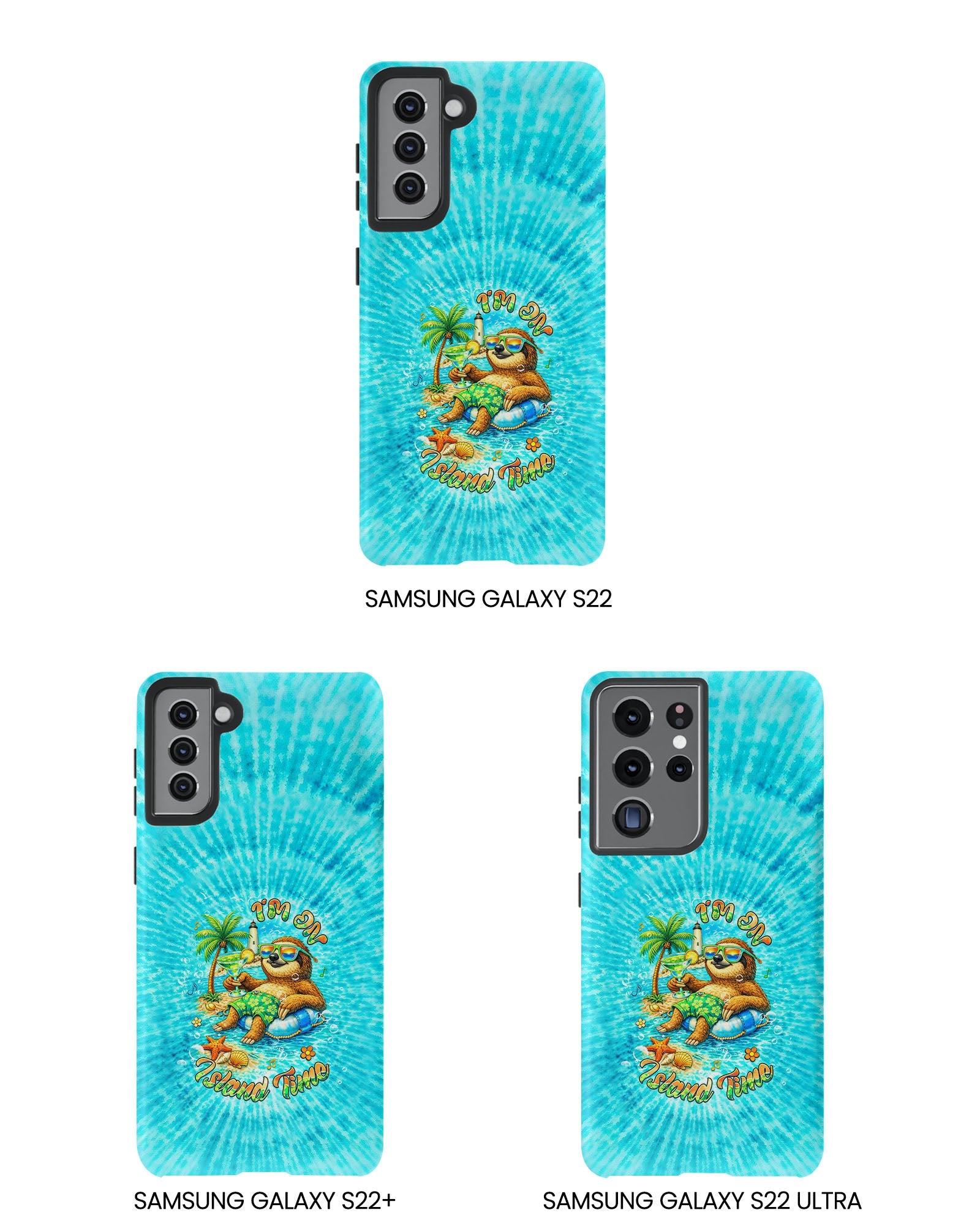 I'M ON ISLAND TIME SLOTH   PHONE CASE  - TLHG1205264