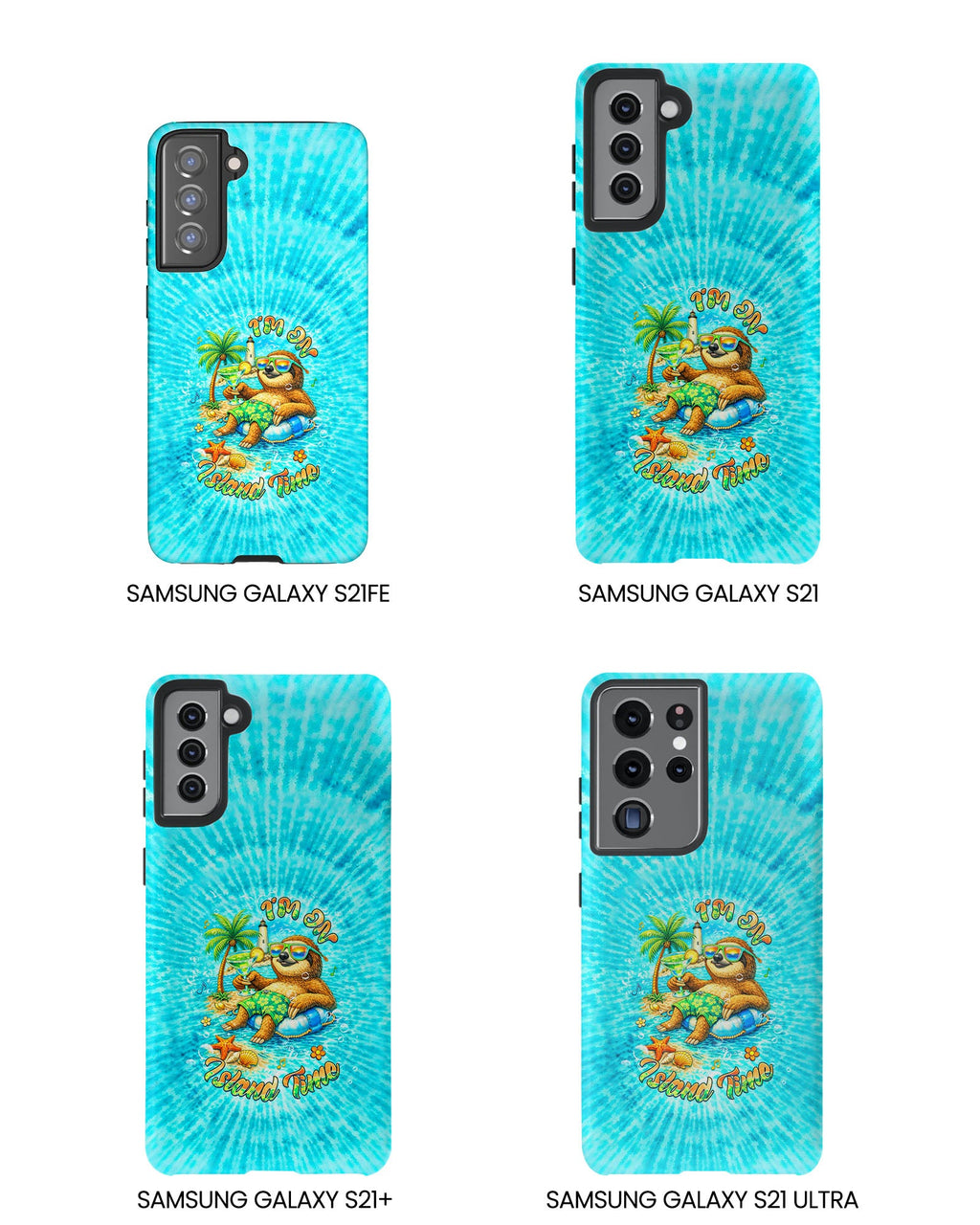 I'M ON ISLAND TIME SLOTH   PHONE CASE  - TLHG1205264