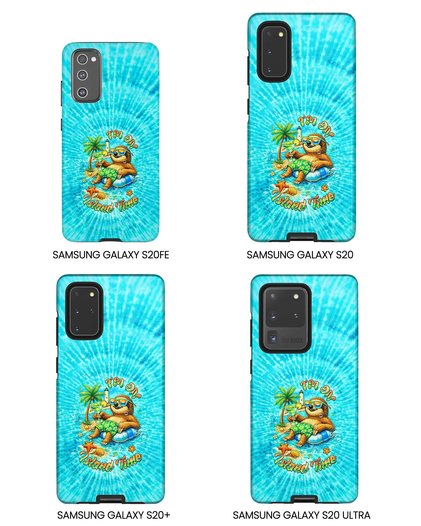 I'M ON ISLAND TIME SLOTH   PHONE CASE  - TLHG1205264