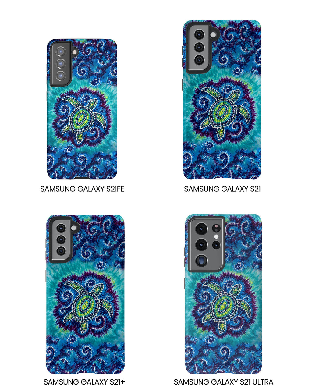 SEA TURTLE WAVES SWIRL PHONE CASE - TLHG1206264