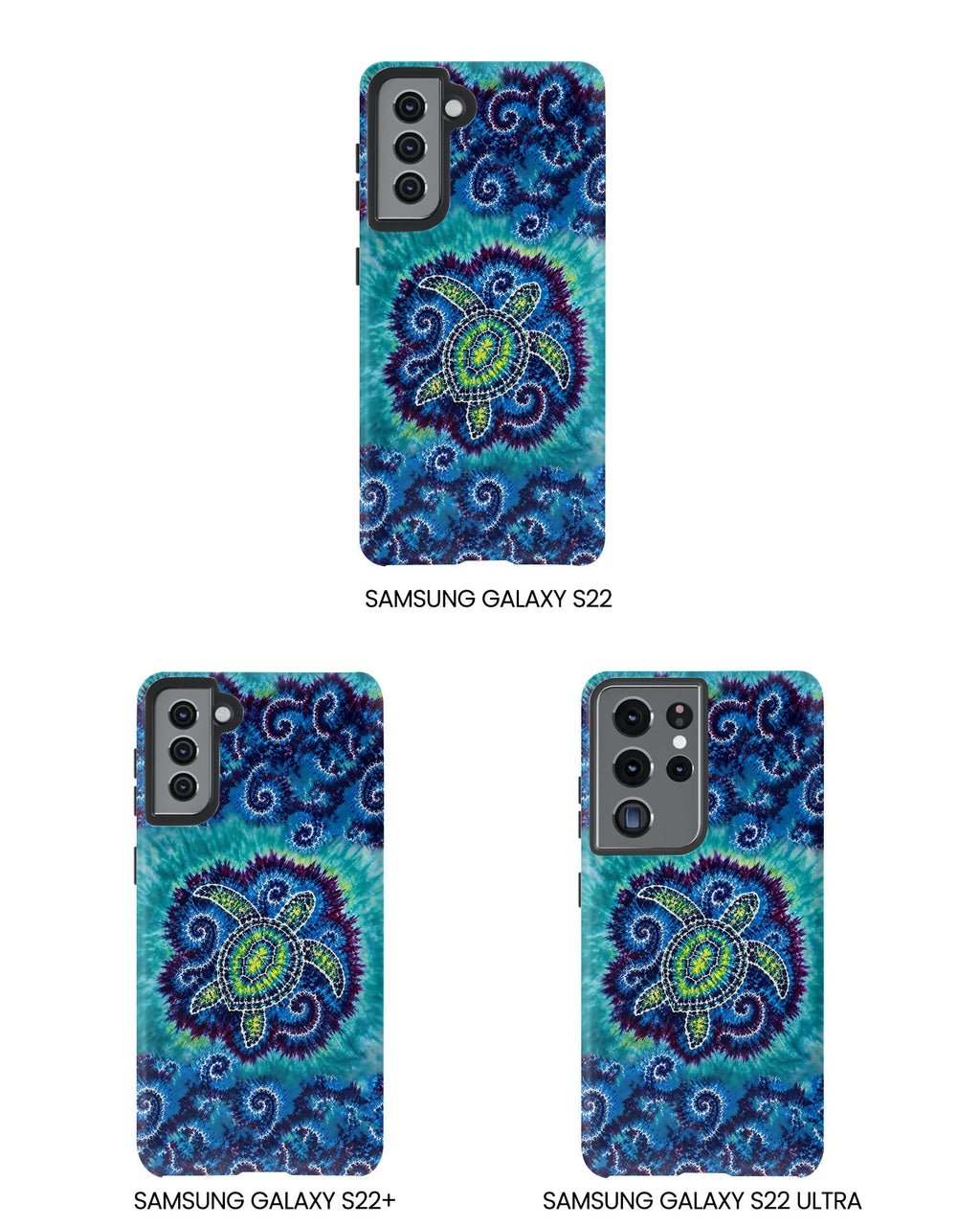 SEA TURTLE WAVES SWIRL PHONE CASE - TLHG1206264