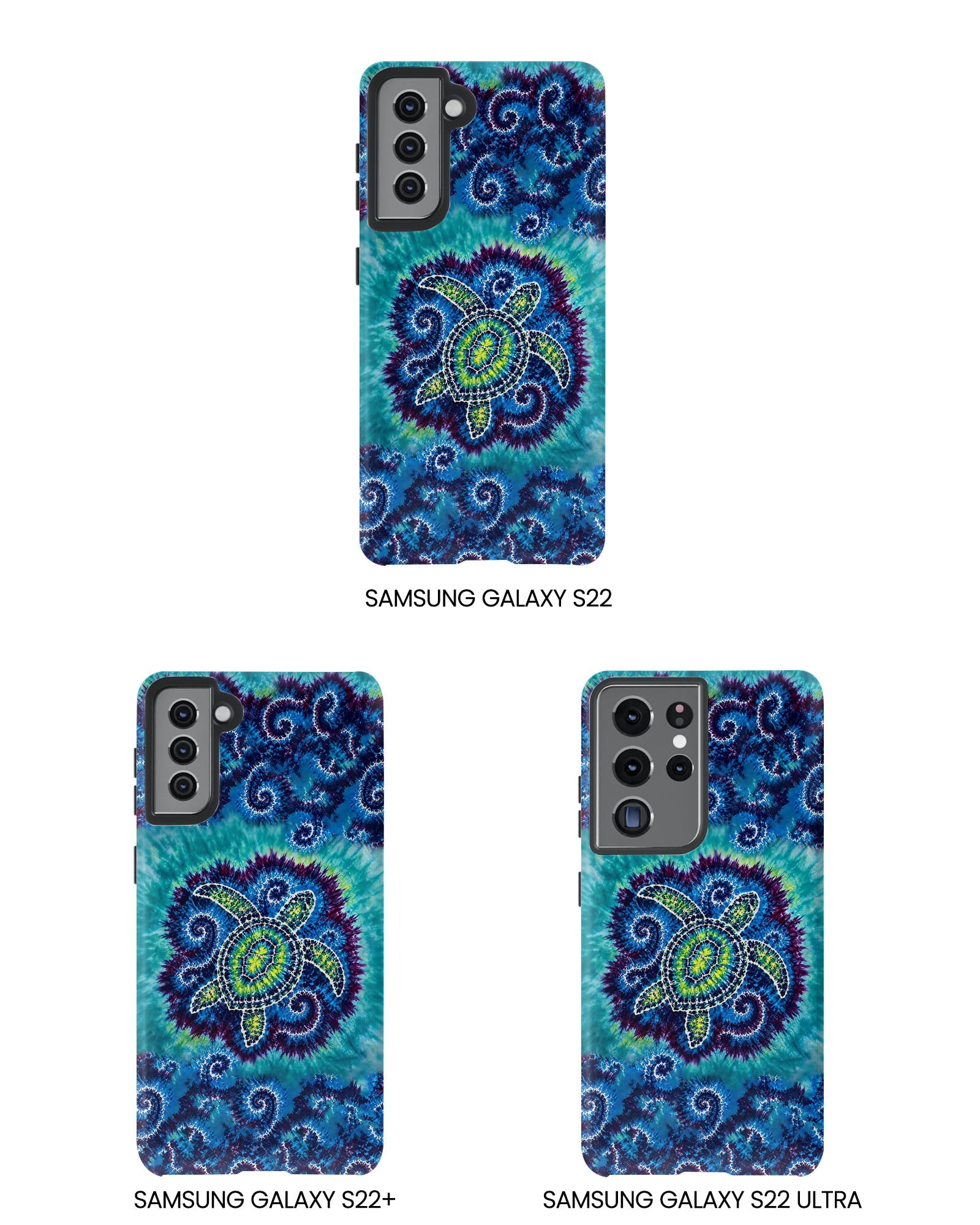 SEA TURTLE WAVES SWIRL PHONE CASE - TLHG1206264