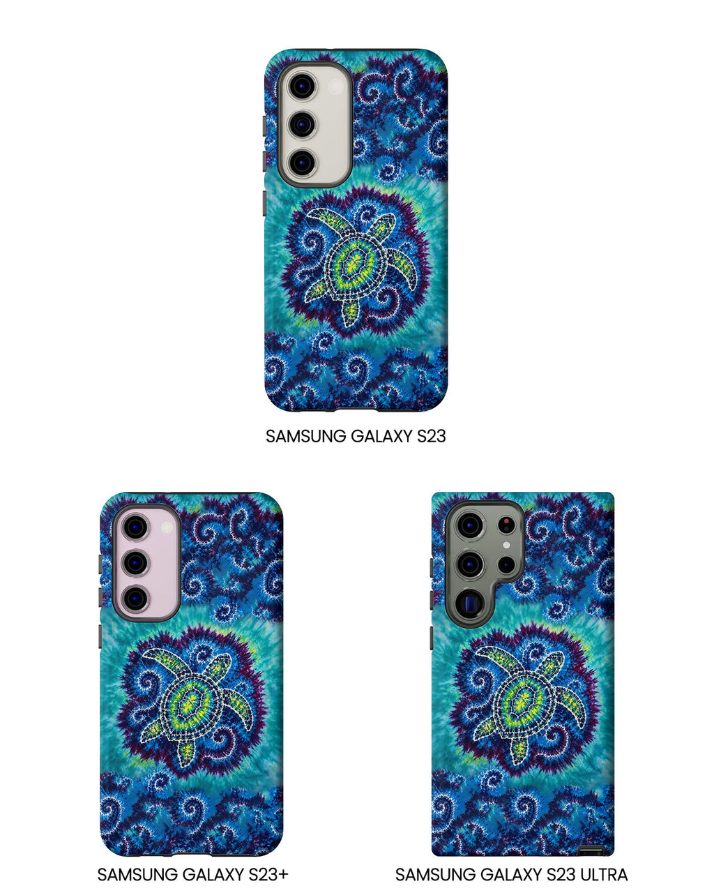 SEA TURTLE WAVES SWIRL PHONE CASE - TLHG1206264