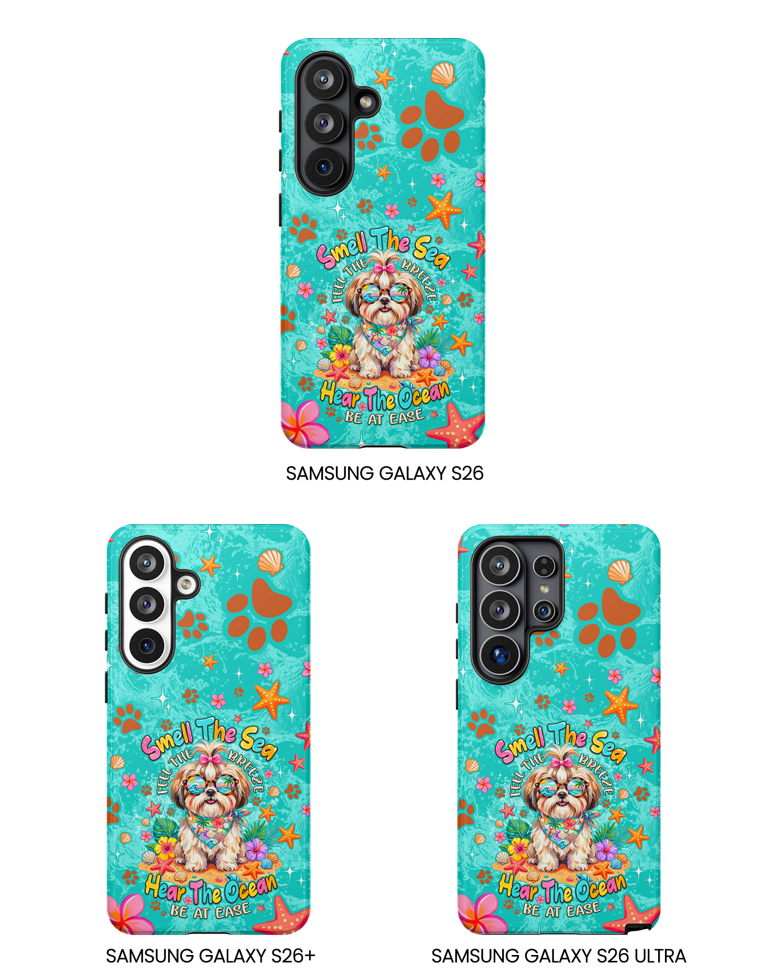 SMELL THE SEA SHIH TZU DOG PHONE CASE - TYPQ0106262