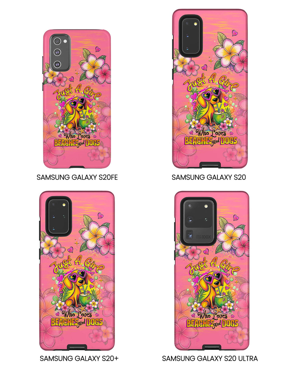 JUST A GIRL WHO LOVES DACHSHUND DOG PHONE CASE  - TLHG2005264