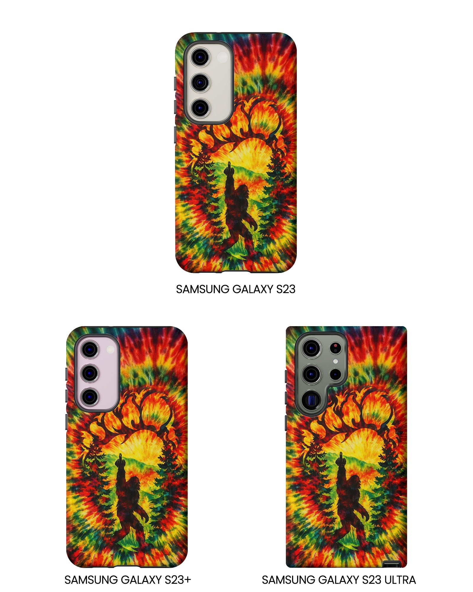 BIGFOOT FOOTPRINT SWIRL  PHONE CASE  - TLTW2605262