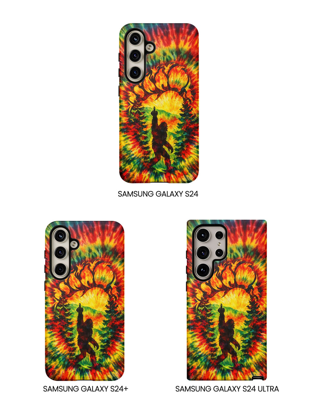 BIGFOOT FOOTPRINT SWIRL  PHONE CASE  - TLTW2605262