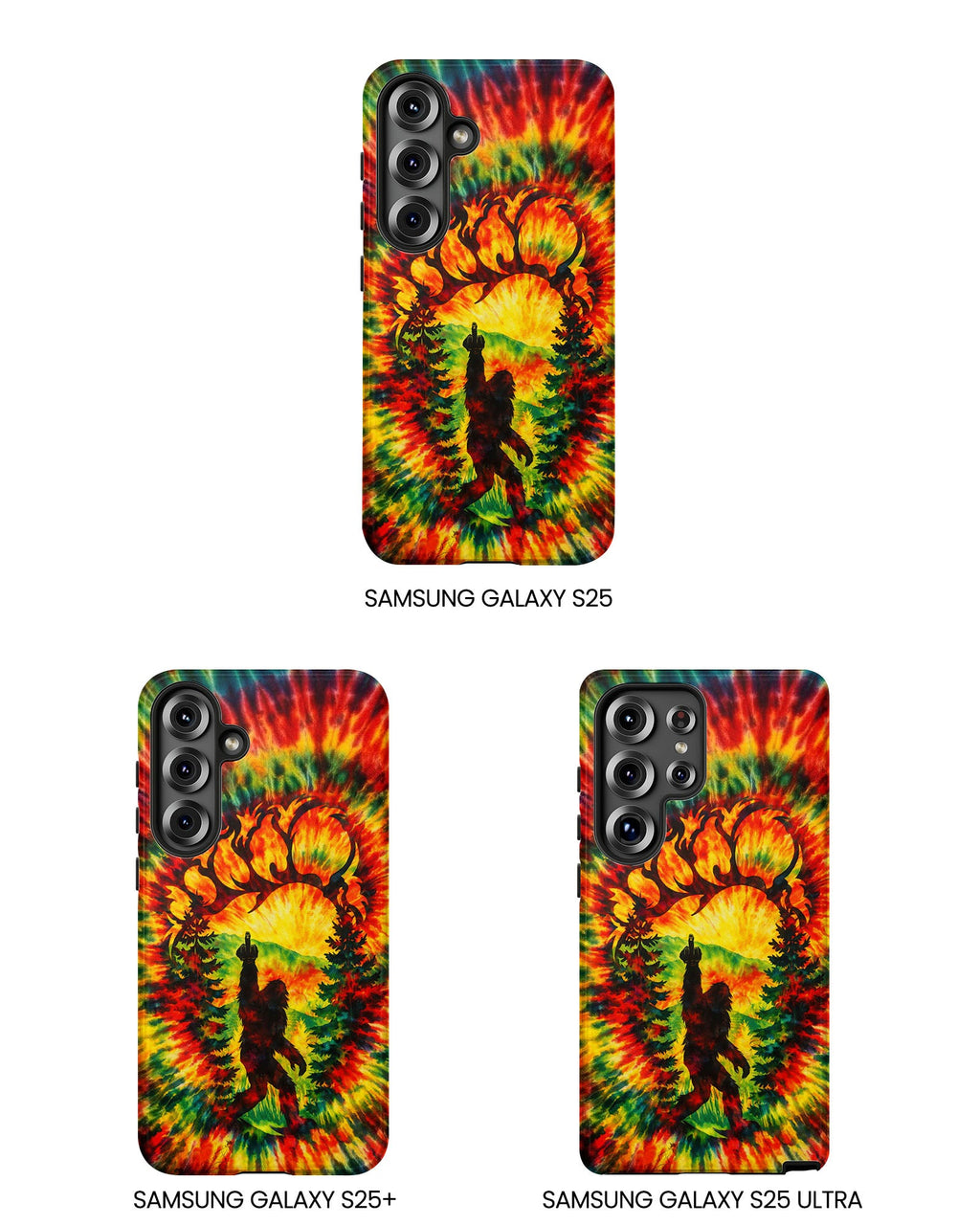 BIGFOOT FOOTPRINT SWIRL  PHONE CASE  - TLTW2605262
