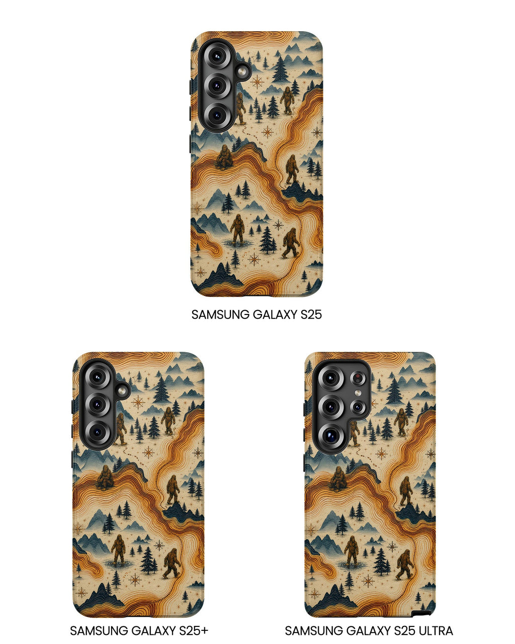 BIGFOOT VINTAGE LANDSCAPE PHONE CASE - TLNO0307261