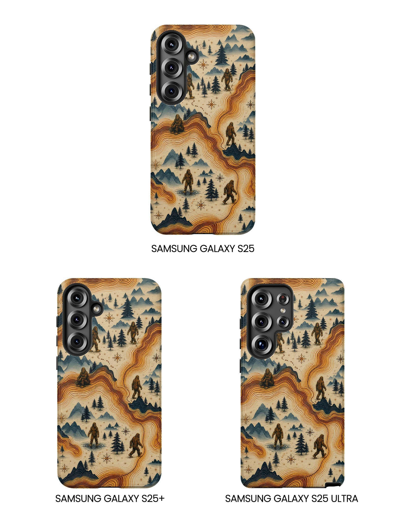 BIGFOOT VINTAGE LANDSCAPE PHONE CASE - TLNO0307261
