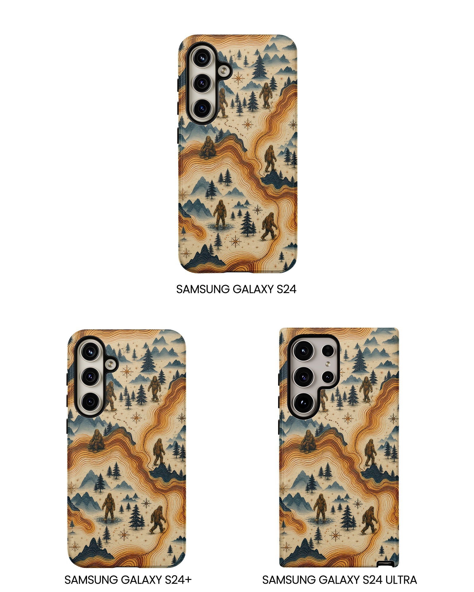 BIGFOOT VINTAGE LANDSCAPE PHONE CASE - TLNO0307261