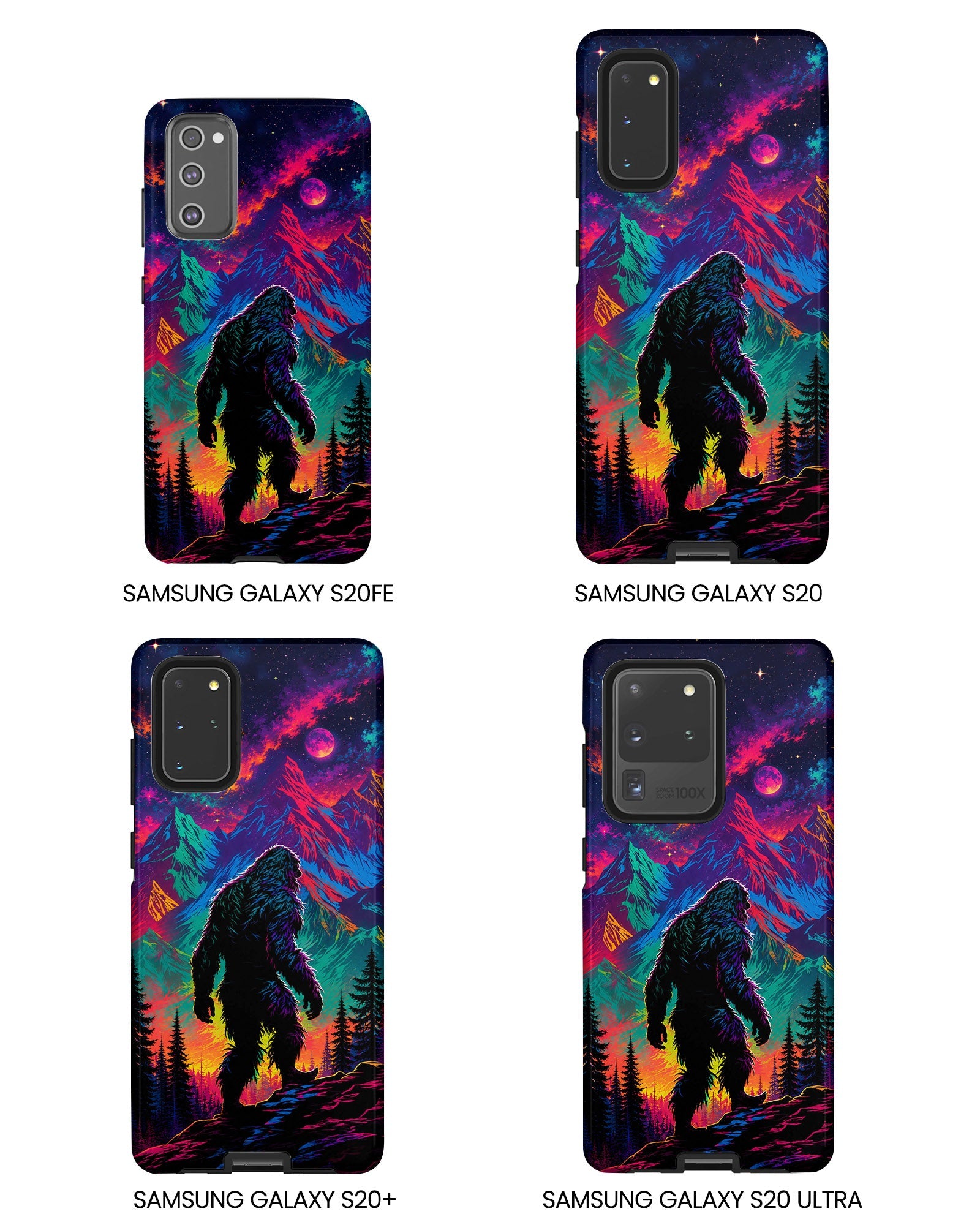 NEON WILDERNESS BIGFOOT PHONE CASE   - TLHN1905264