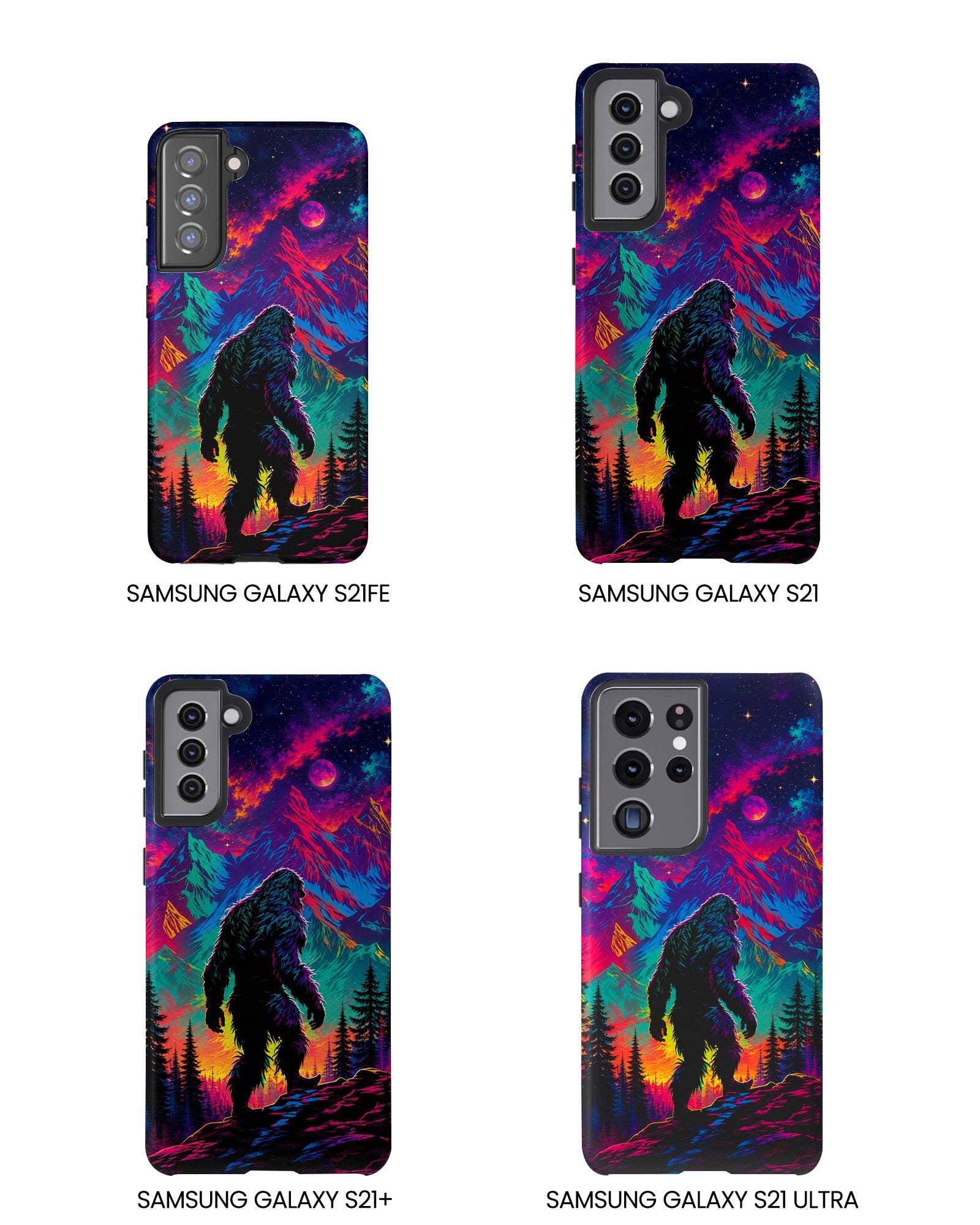 NEON WILDERNESS BIGFOOT PHONE CASE   - TLHN1905264