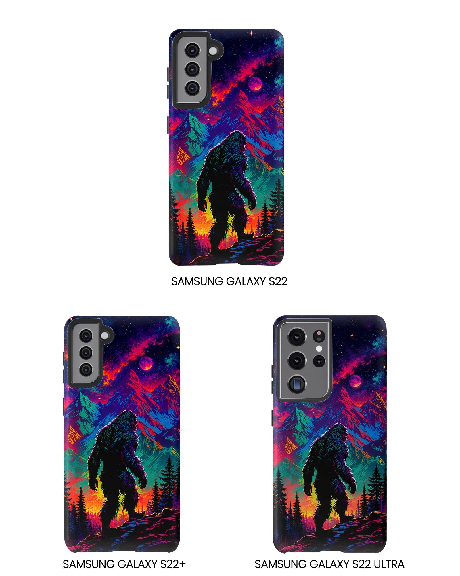 NEON WILDERNESS BIGFOOT PHONE CASE   - TLHN1905264