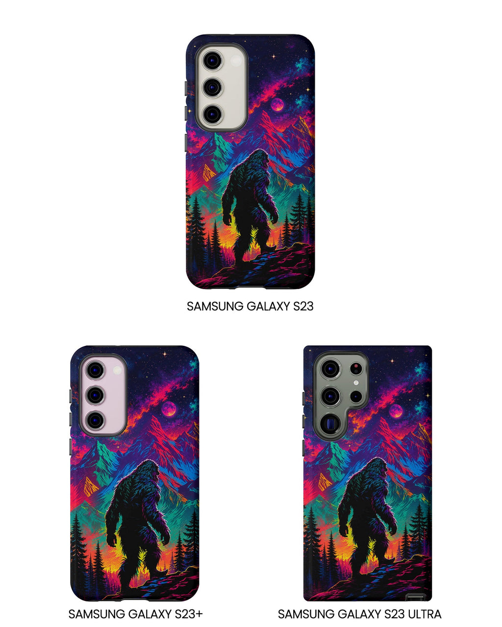 NEON WILDERNESS BIGFOOT PHONE CASE   - TLHN1905264