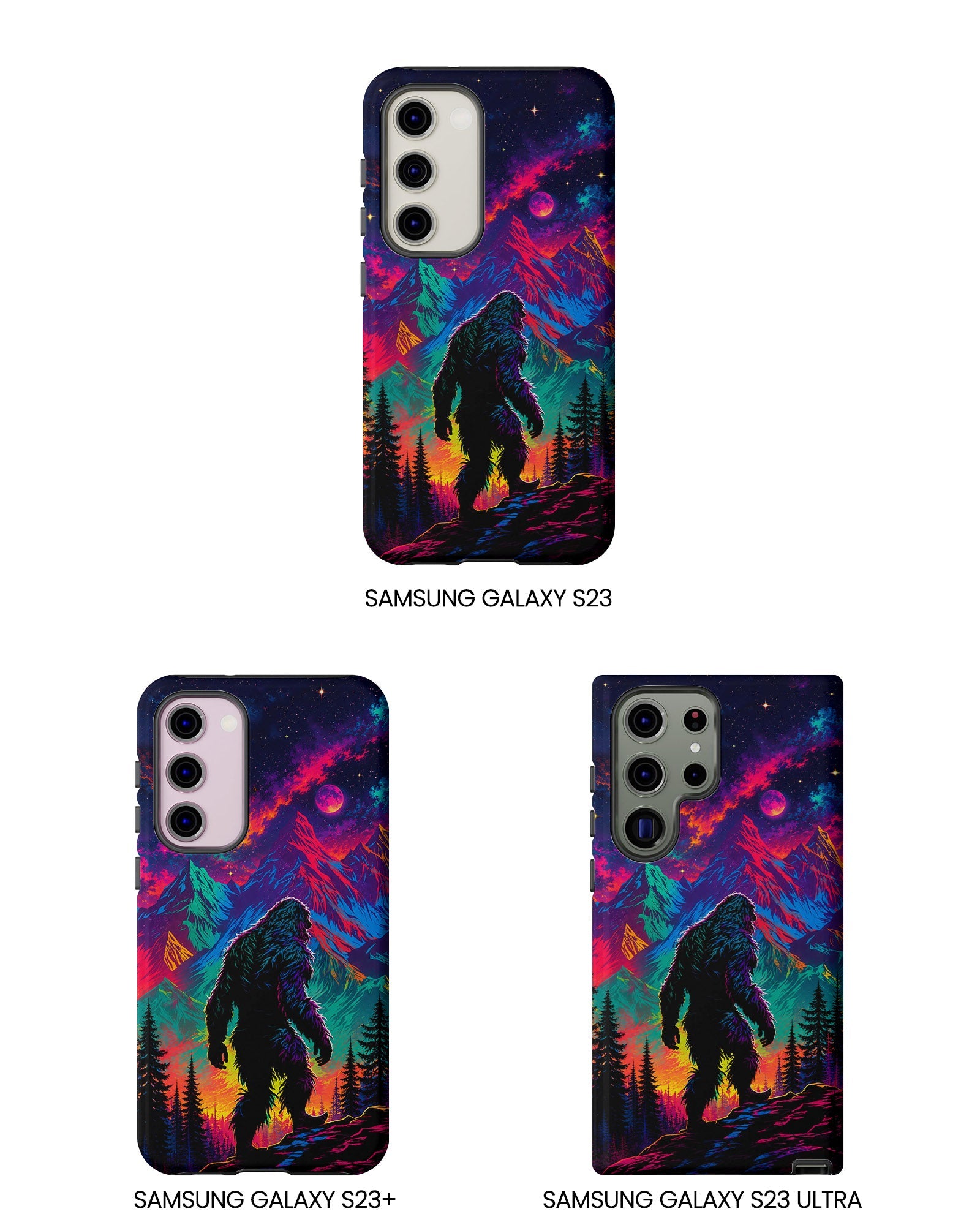 NEON WILDERNESS BIGFOOT PHONE CASE   - TLHN1905264