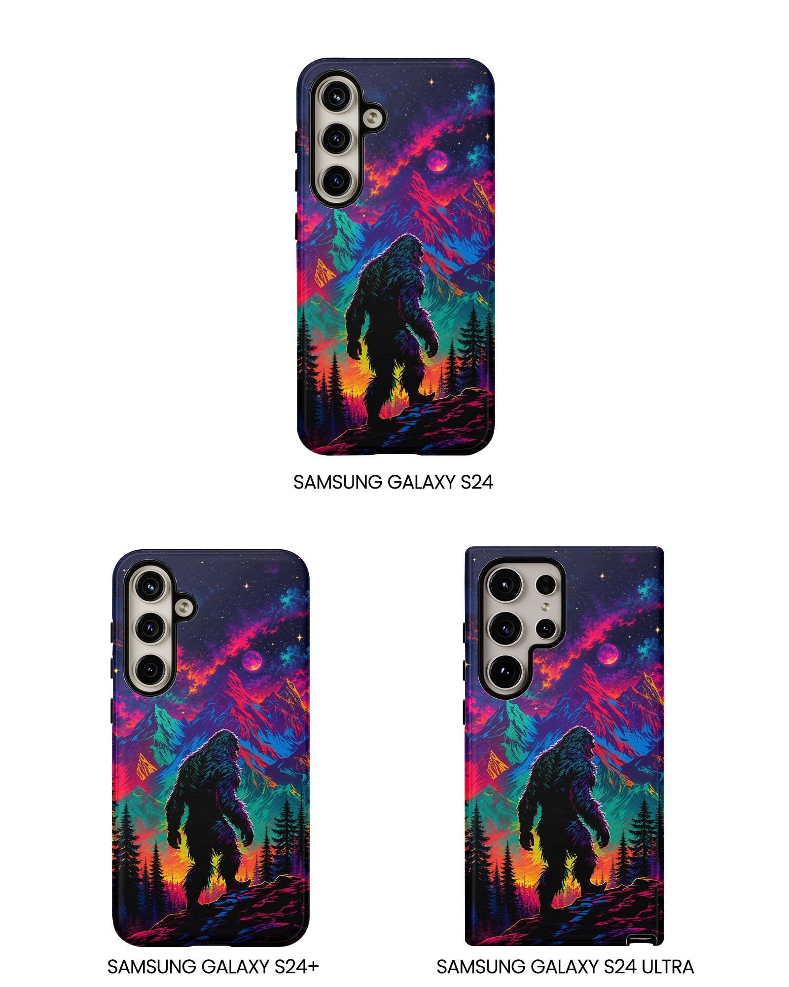 NEON WILDERNESS BIGFOOT PHONE CASE   - TLHN1905264