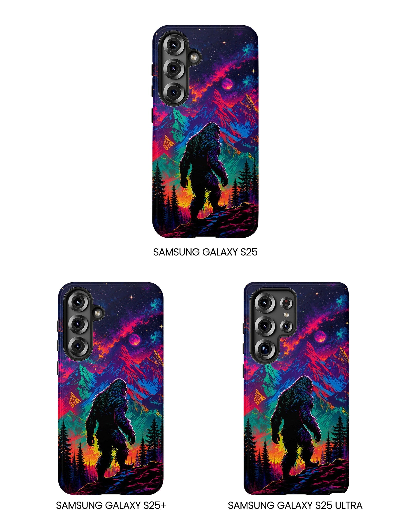 NEON WILDERNESS BIGFOOT PHONE CASE   - TLHN1905264