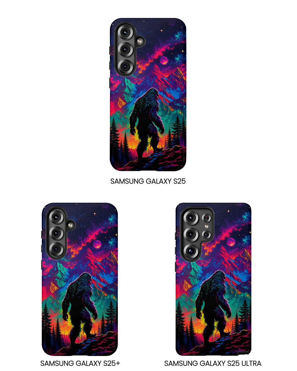 NEON WILDERNESS BIGFOOT PHONE CASE   - TLHN1905264