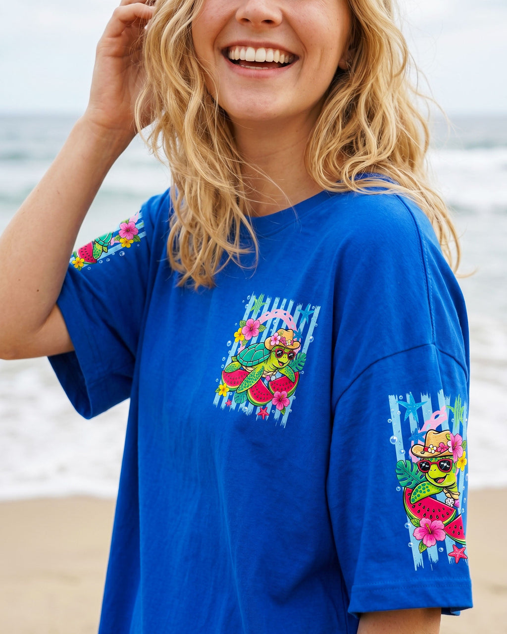 DO THE WATERMELON CRAWL TURTLE ALL OVER PRINT - TLNO1106262