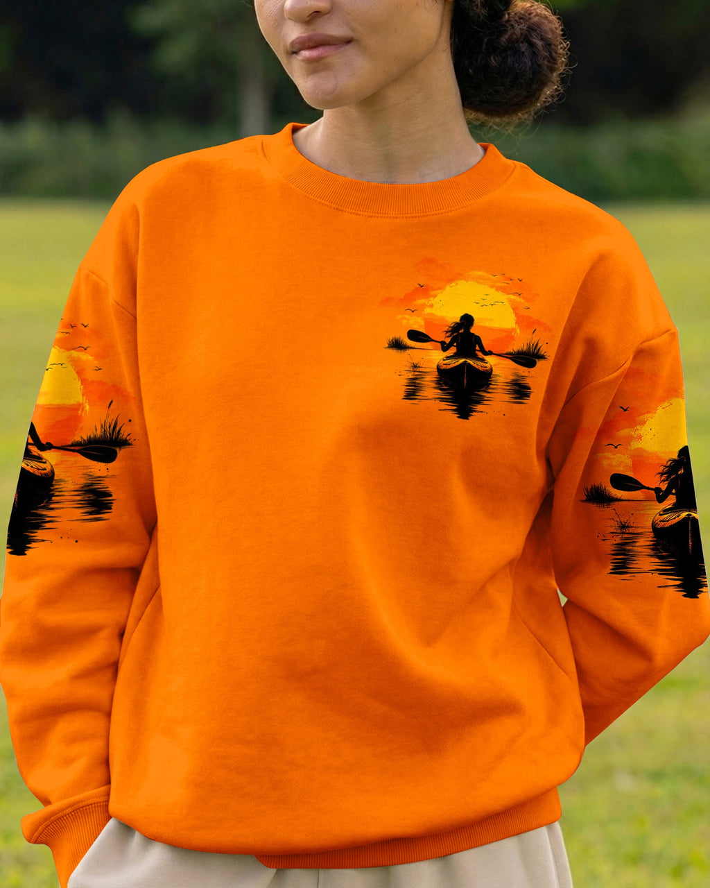LIFE'S SHORT PADDLE HARD KAYAK ALL OVER PRINT - TLTW2905263