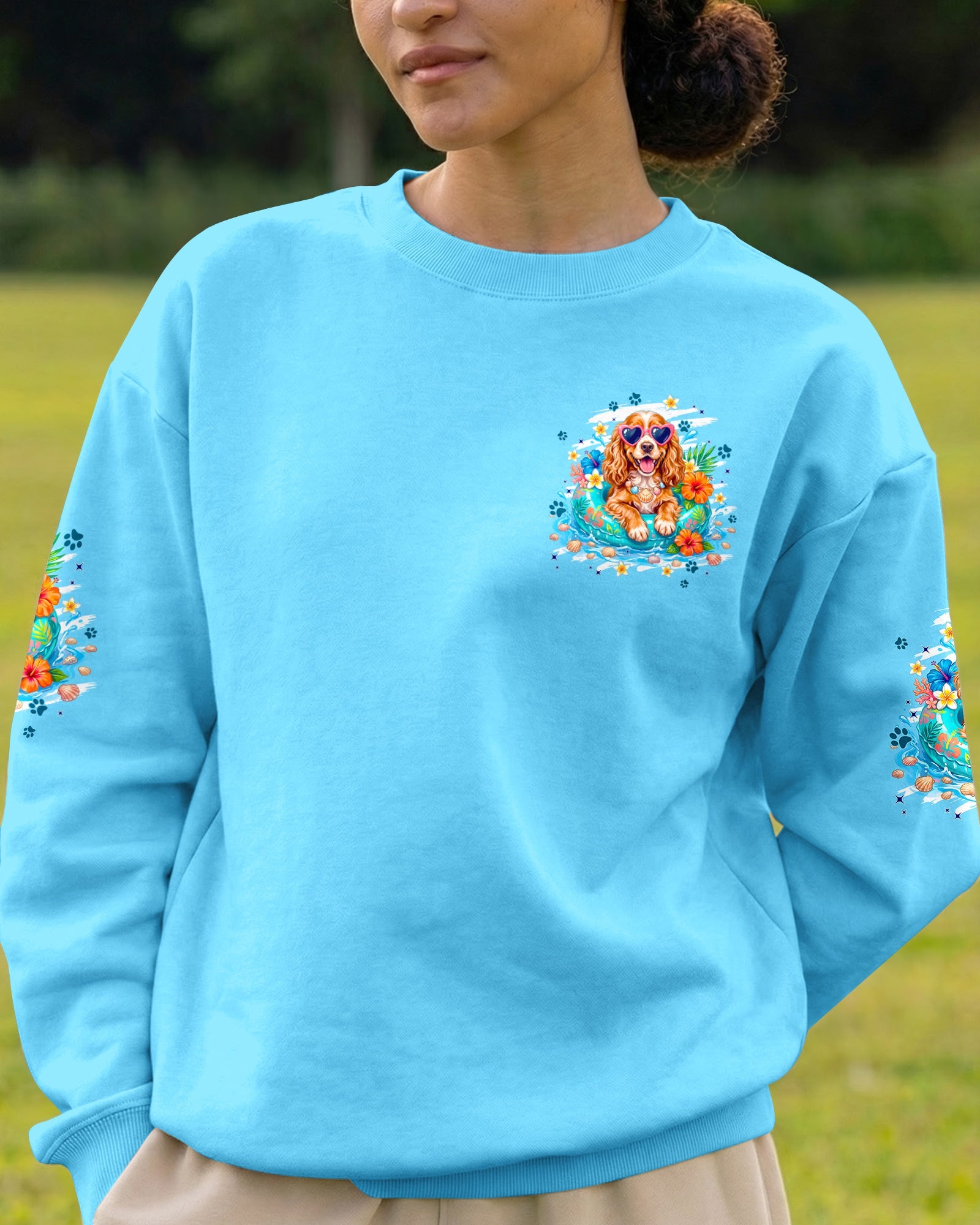 SMELL THE SEA COCKER SPANIEL DOG ALL OVER PRINT - TYPQ0607263