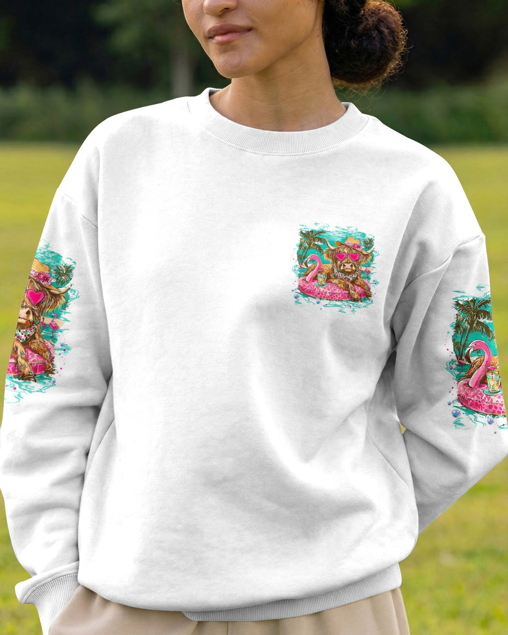 STAY SALTY HEIFERS COW BEACH ALL OVER PRINT  - TLTW1905261