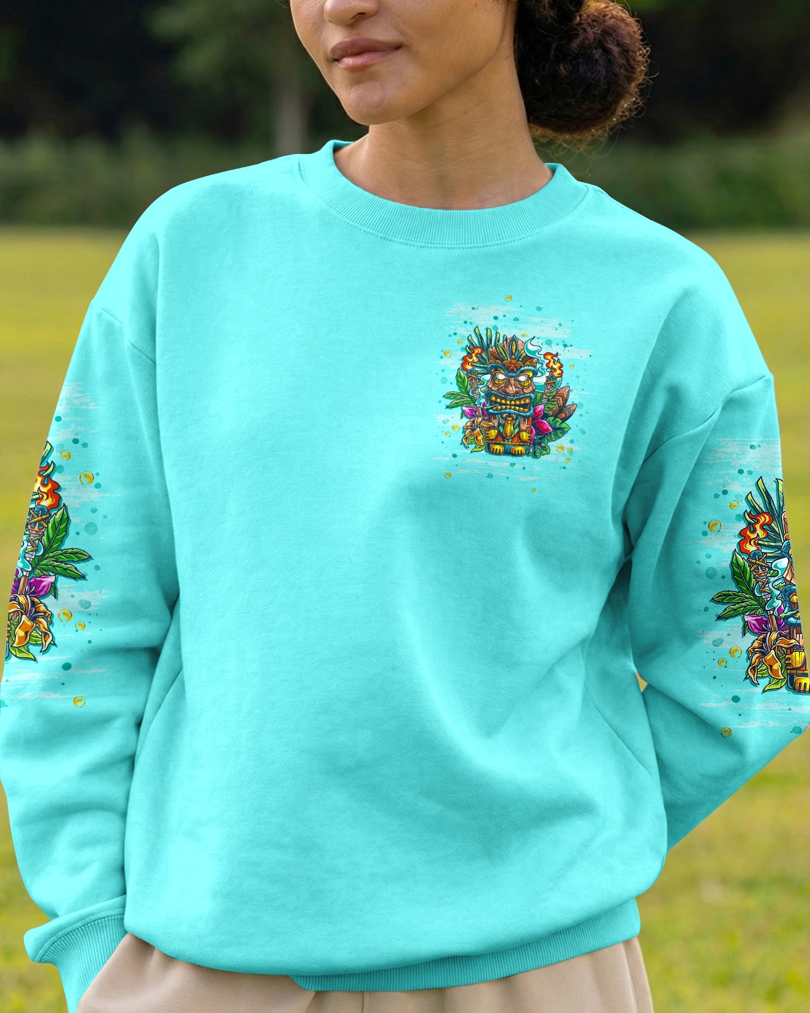 MEET ME AT THE TIKI BAR ALL OVER PRINT - TLNT0804261